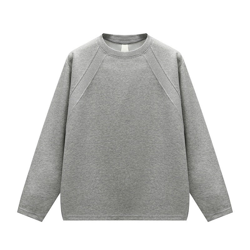 Loose Design Long Sleeve All-matching Inner Wear Patchwork Sweater