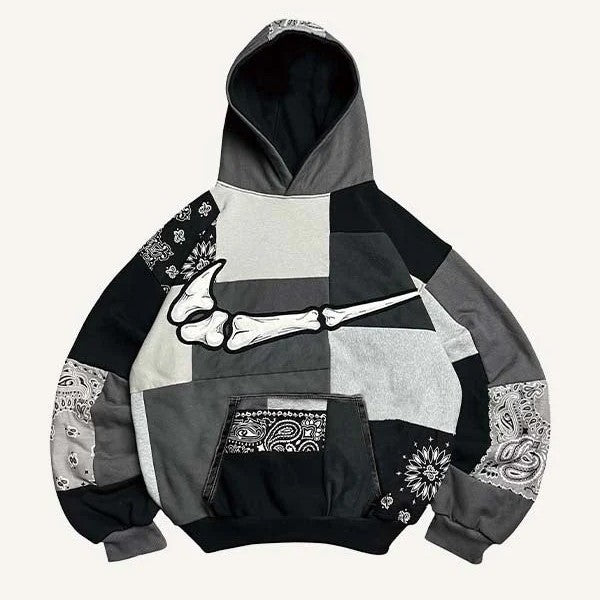 Fashion Casual Printed Polyester Sweater